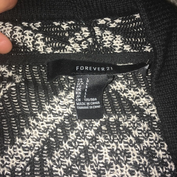 Aztec print Cardigan sweater - Picture 3 of 6